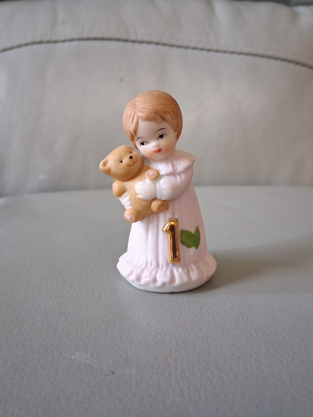 Vintage Enesco "Growing Up Birthday Girls" Age 1 Porcelain Figurine